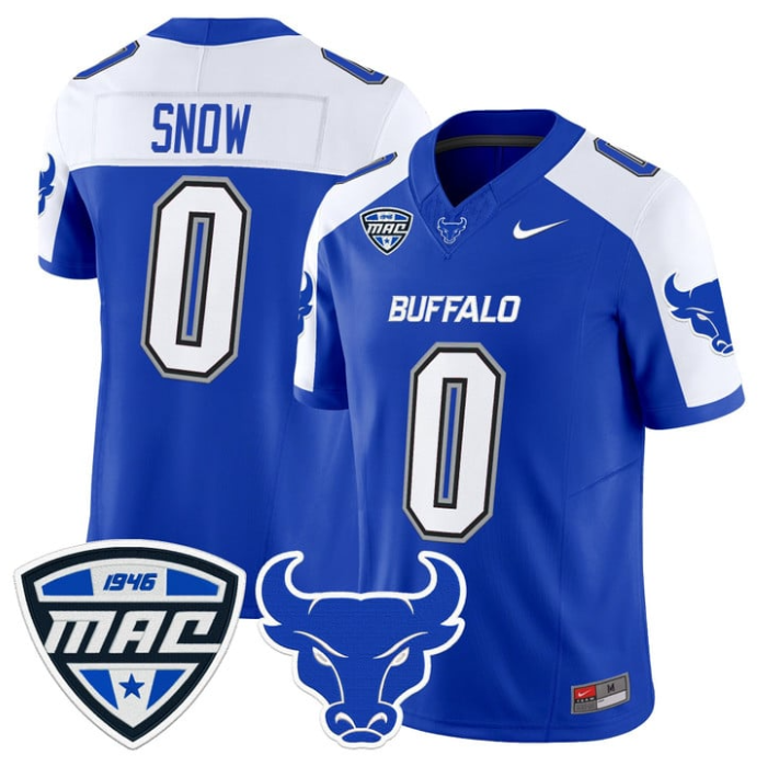 Victor Snow Jersey #0 Vapor Limited 2025 Football Stitched