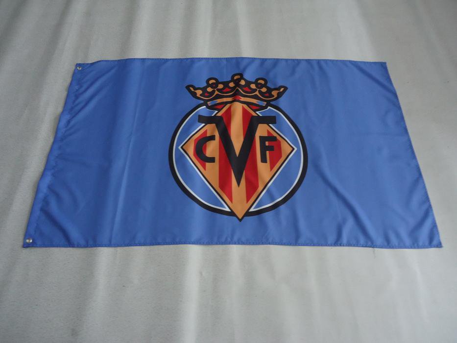 Villarreal CF Flag 3x5ft Banner polyester