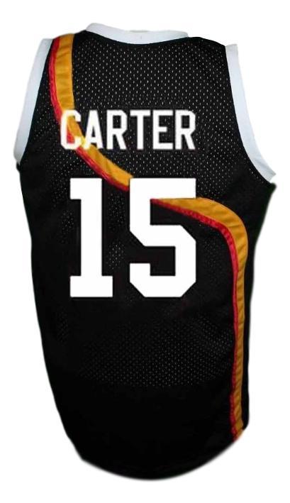 Vince Carter Jersey #15 Roswell Rayguns Basketball Sewn Black