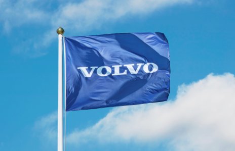 Volvo Flag Blue 3X5 Ft Polyester Banner USA 90x150cm