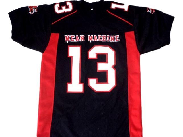 Voorhees #13 Mean Machine Longest Yard Movie Football Jersey Black