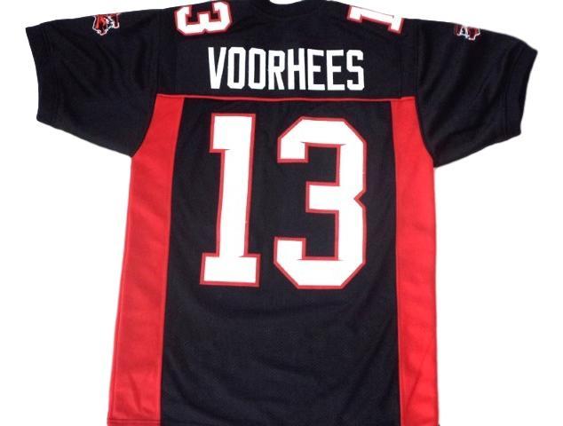 Voorhees #13 Mean Machine Longest Yard Movie Football Jersey Black