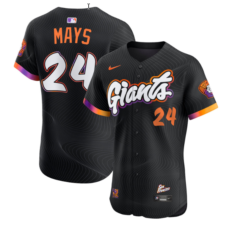Willy Adames Jersey #2 San Francisco Giants 2025 City Connect Vapor Premier Elite Stitched