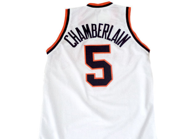 Wilt Chamberlain Jersey #5 Overbrook High School Basketball White