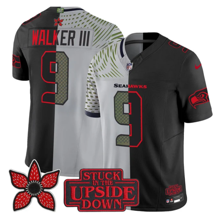 Walker III Jersey #9 Upside Down Edition Vapor Stitched