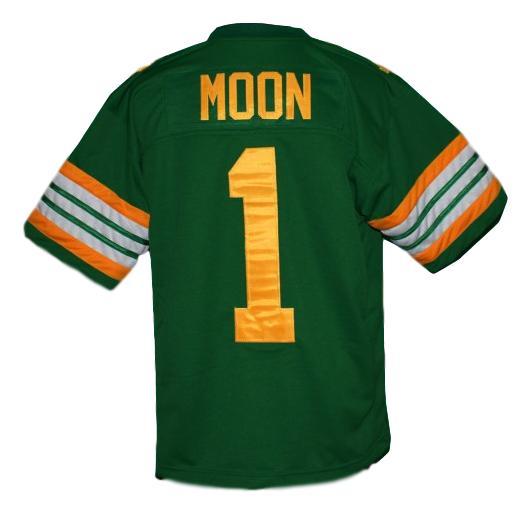 Warren Moon #1 Edmonton Eskimos Football Jersey Green