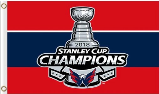 Washington Capitals Stanley Team Flag 3X5Ft Polyester Digital Print Banner USA