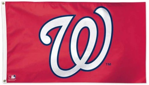 Washington Nationals Flag 3X5Ft Banner USA Polyester with Brass Grommets