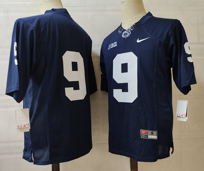 Washington State Cougars #9 No Name NCAA Football Jersey Dark Blue
