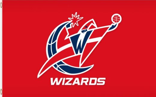 Washington Wizards Custom US Flag 3X5Ft Polyester Banner USA Digital Print