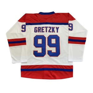 Wayne Gretzky #99 Indianapolis Racers Hockey Jersey
