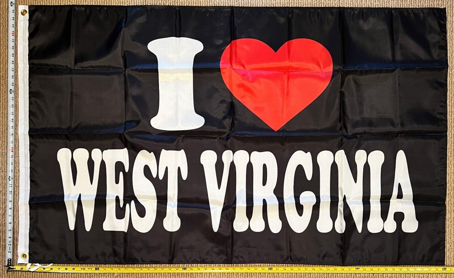 West Virginia Flag Dorm Beer America Man Cave Sign USA 3x5ft