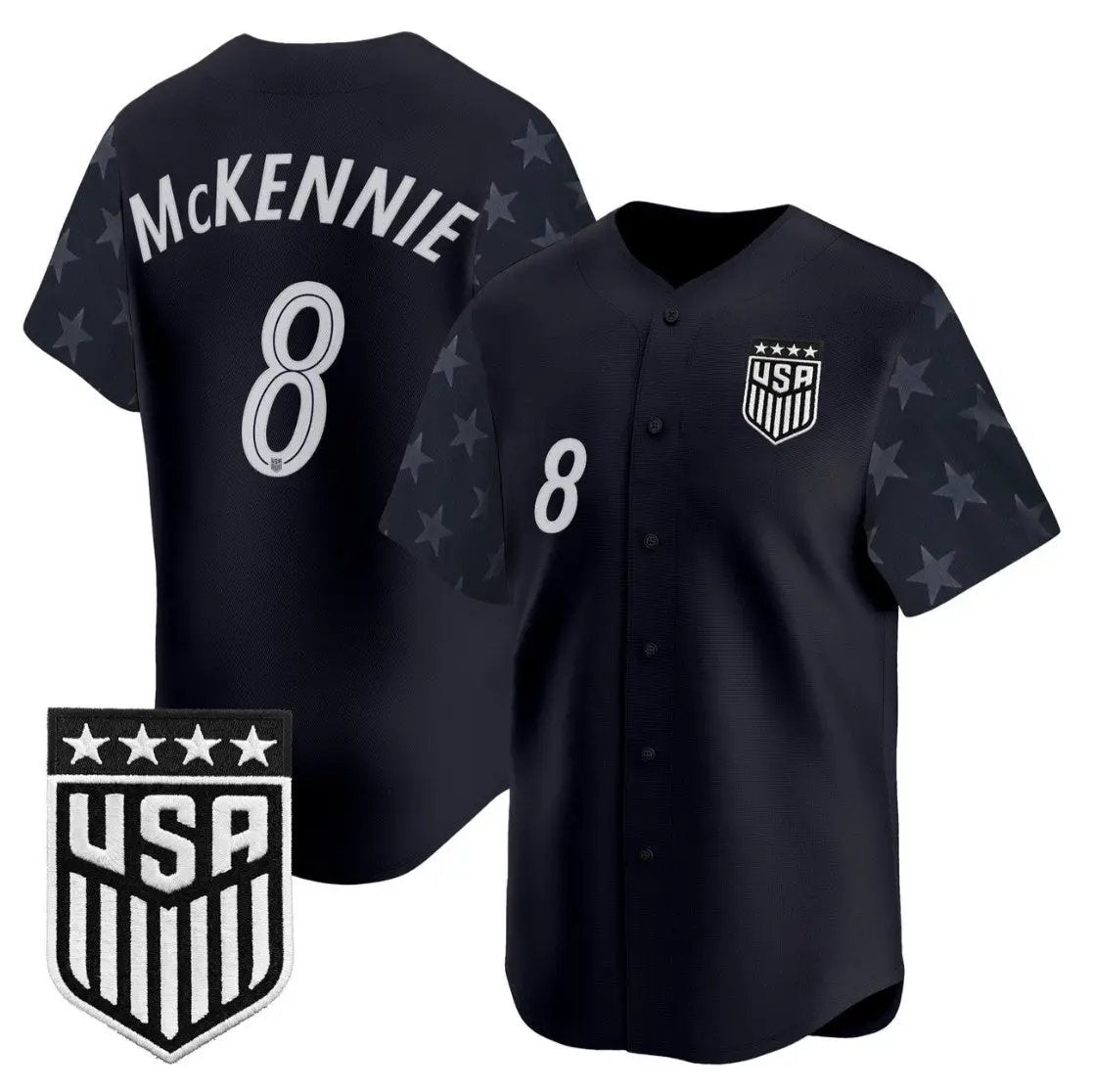 Weston McKennie Jersey #8 USMNT 2026 World Cup Vapor Baseball Stitched