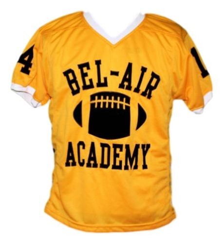 Will Smith #14 Bel-Air Academy Football Jersey Yellow