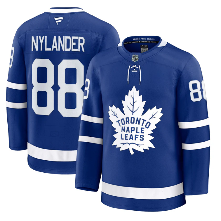 William Nylander Jersey #88 Toronto Maple Leafs Timeless Stitched