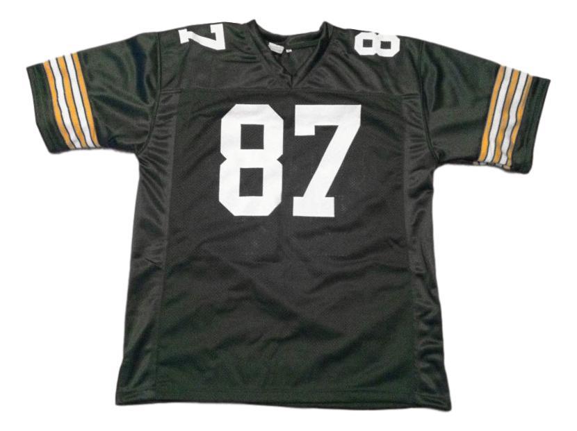 Willie Davis CUSTOM STITCHED Unsigned Football Jersey Green