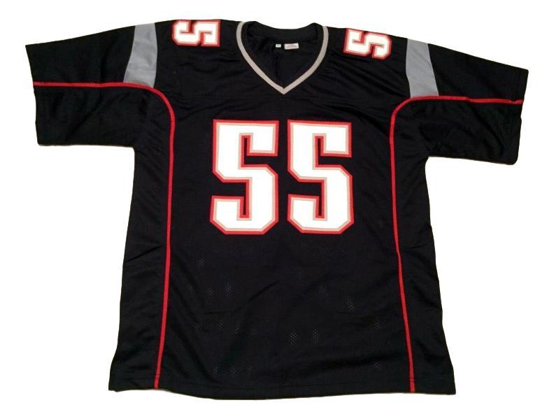 Willie McGinest CUSTOM STITCHED Unsigned Football Jersey Blue