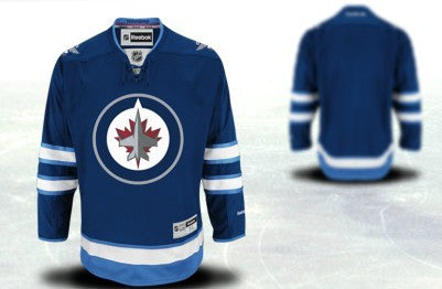 Winnipeg Jets Customized 2012 Blue Jersey