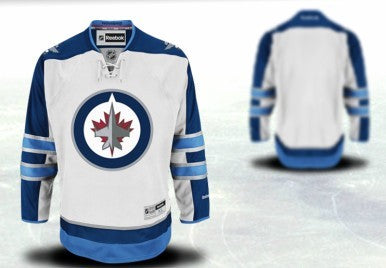Winnipeg Jets Customized 2012 White Jersey