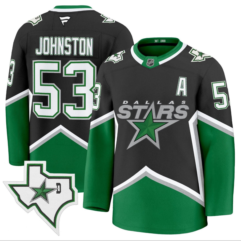 Wyatt Johnston Jersey #53 Dallas Stars '99 Throwback Premium All Stitched