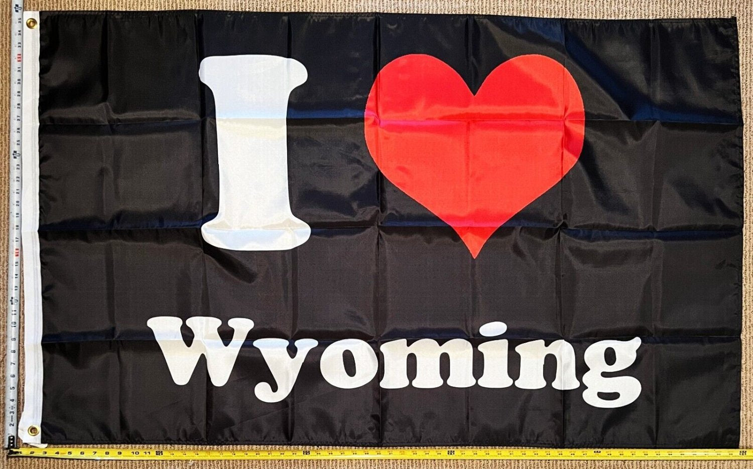Wyoming Flag College Dorm Beer America Man Cave Sign Poster USA 3x5ft