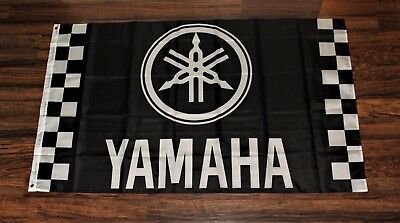Yamaha Motorcycle Flag 3X5 Ft Polyester Banner USA 90x150cm
