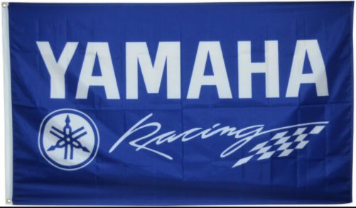 Yamaha Racing Flag 3X5 Ft Polyester Banner USA 90x150cm