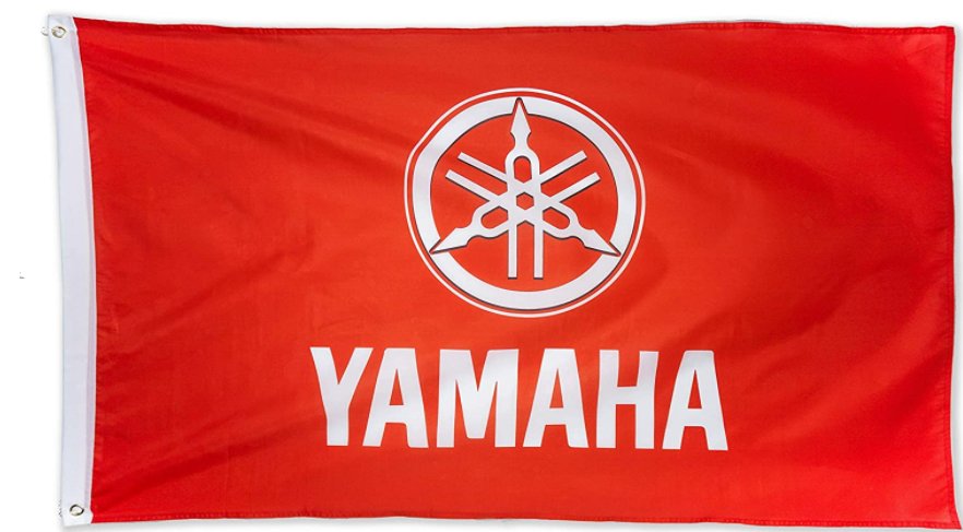 Yamaha Racing Red Flag 3X5 Ft Polyester Banner USA 90x150cm