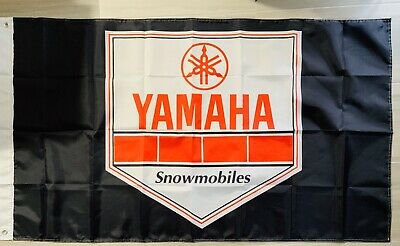 Yamaha Snowmobiles Flag 3X5 Ft Polyester Banner USA 90x150cm