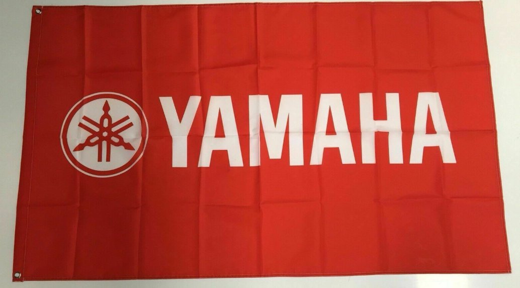 Yamaha Style 1 Banner Flag - Motorbike Racing Car Quad Bike Road Project Parts 3x5ft