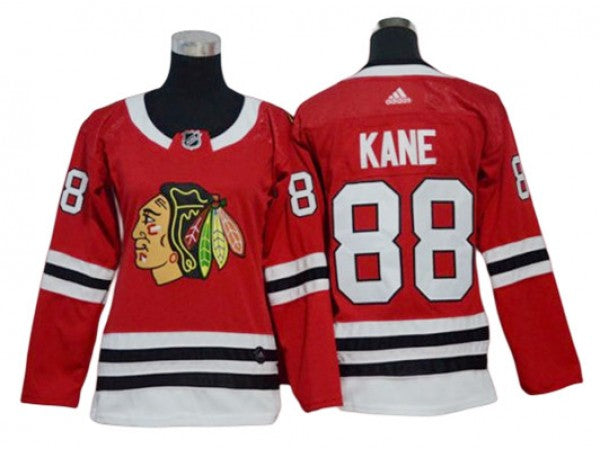 Youth & Women Chicago Blackhawks #88 Patrick Kane Red Home Jersey