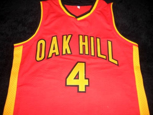 Rajon Rondo Jersey #4 Oak Hill High School Basketball Red