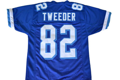 Tweeder #82 Varsity Blues Movie Football Jersey Blue