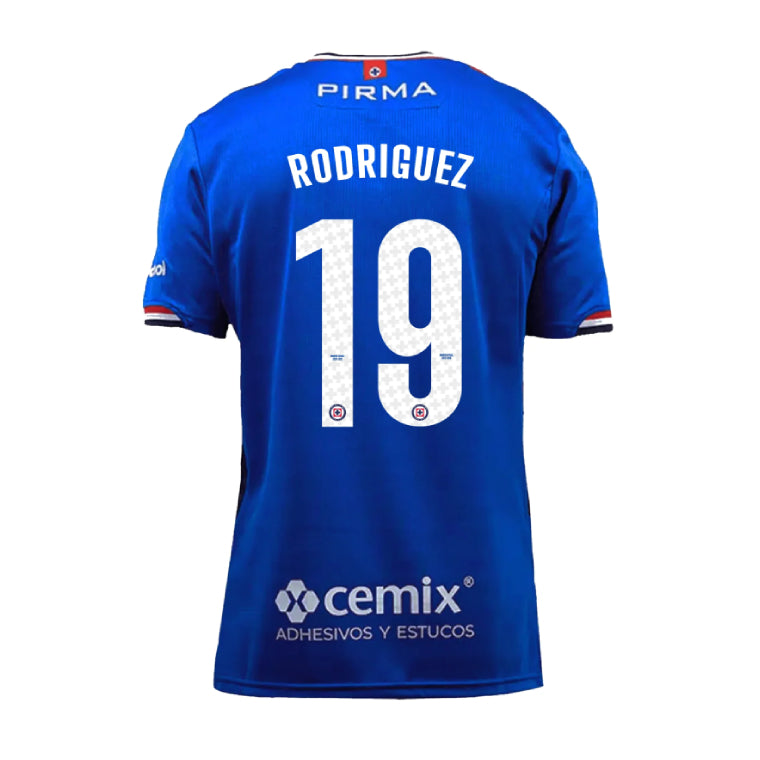 Cruz Azul 2025-26 Home RODRIGUEZ 19 Jersey – Blue