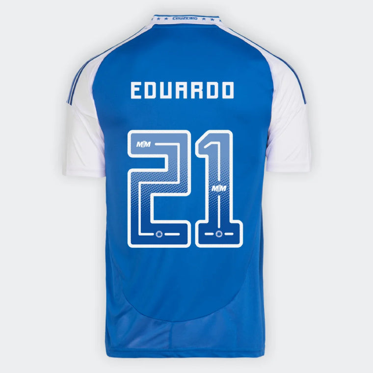 Cruzeiro EDUARDO 21 Home 2025-26 Jersey – Blue