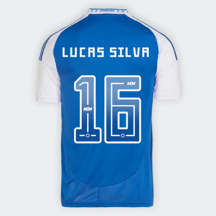 Cruzeiro LUCAS SILVA 16 Home 2025-26 Jersey – Blue