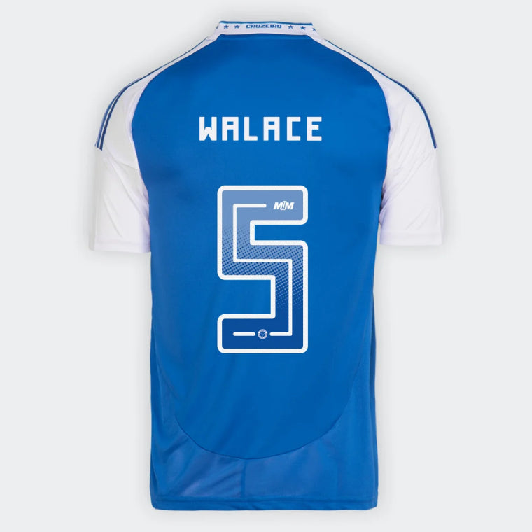 Cruzeiro WALACE 5 Home 2025-26 Jersey – Blue