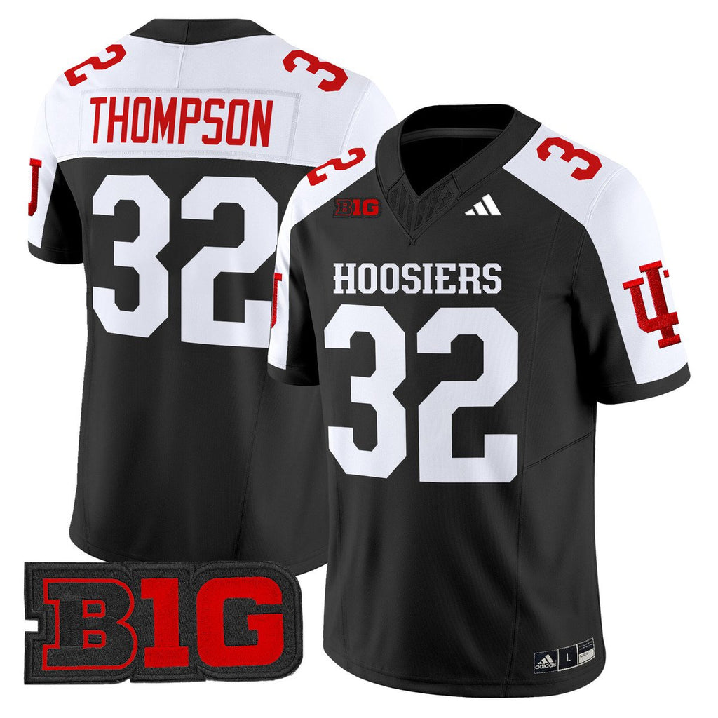 Anthony Thompson Jersey #32 Indiana Hoosiers 2025 Limited Stitched Black Alter