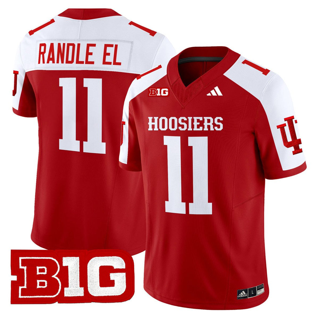 Randle El Jersey #11 Indiana Hoosiers 2025 Limited Stitched Crimson Alter