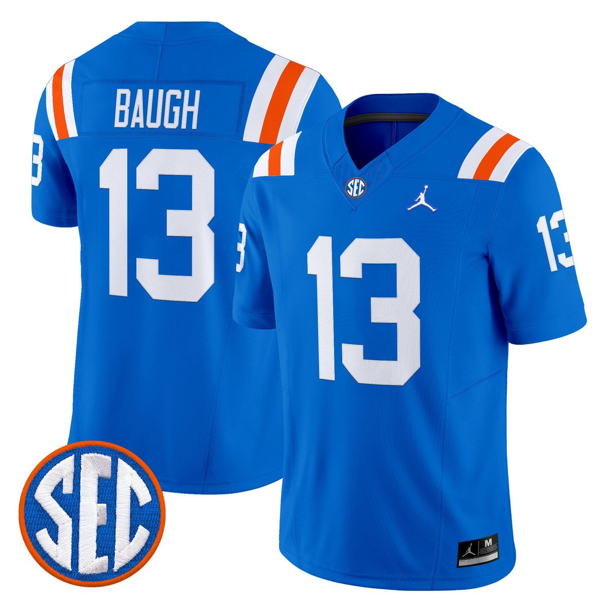 Jadan Baugh Jersey #13 Florida Gators 1960s Throwback Vapor Limited Royal
