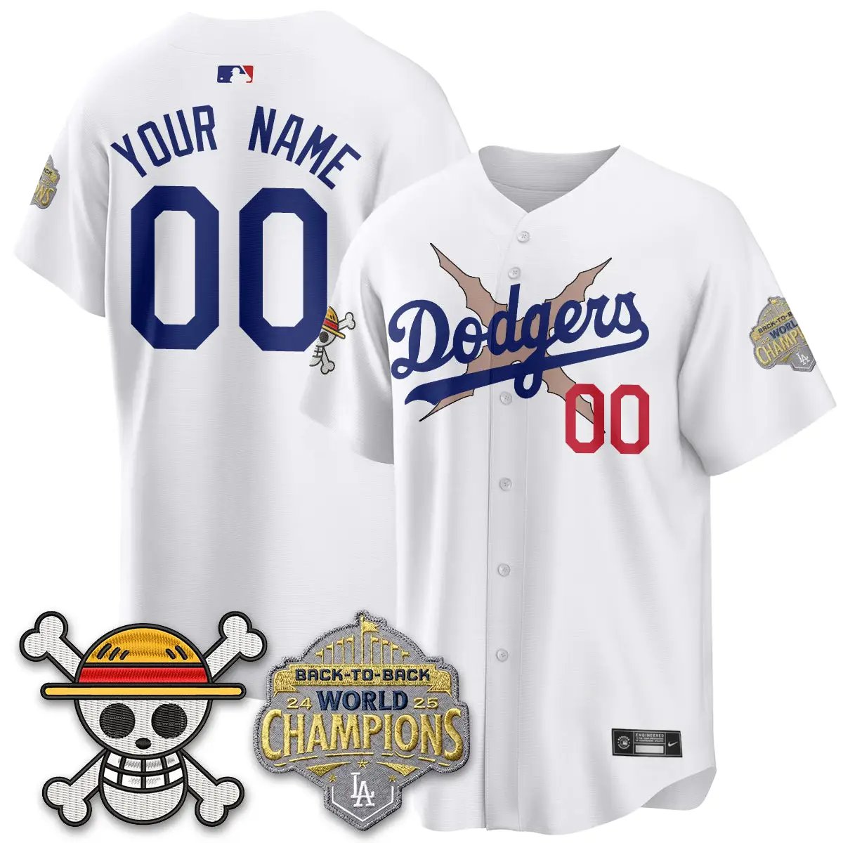 Los Angeles Dodgers x OP Vapor Custom Jersey -All Stitched V2