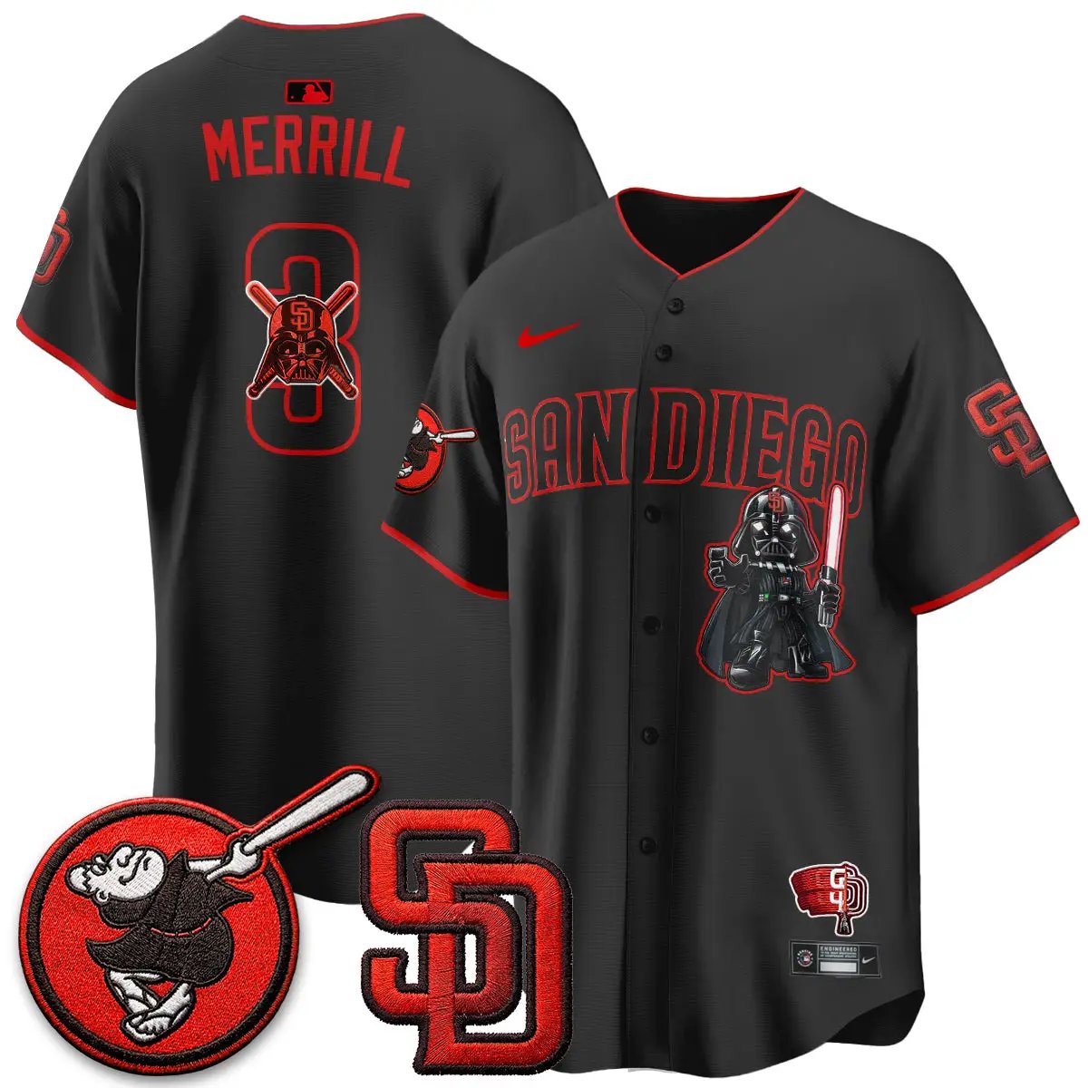 Men San Diego Padres x SW 2026 Vapor Limited Jersey - Stitched
