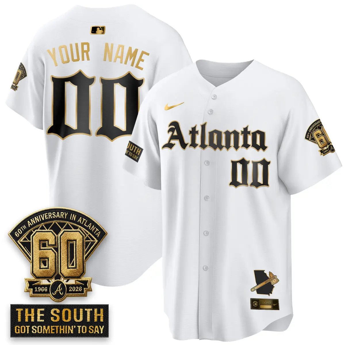 Atlanta Braves 2026 Gothic Edition Vapor Limited Custom Jersey - All Stitched V2