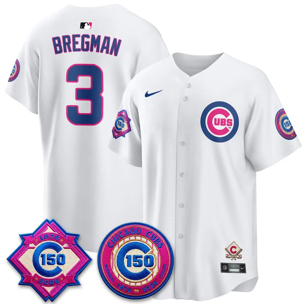 Men Chicago Cubs x "Graduation" Vapor Limited Jersey - Stitched