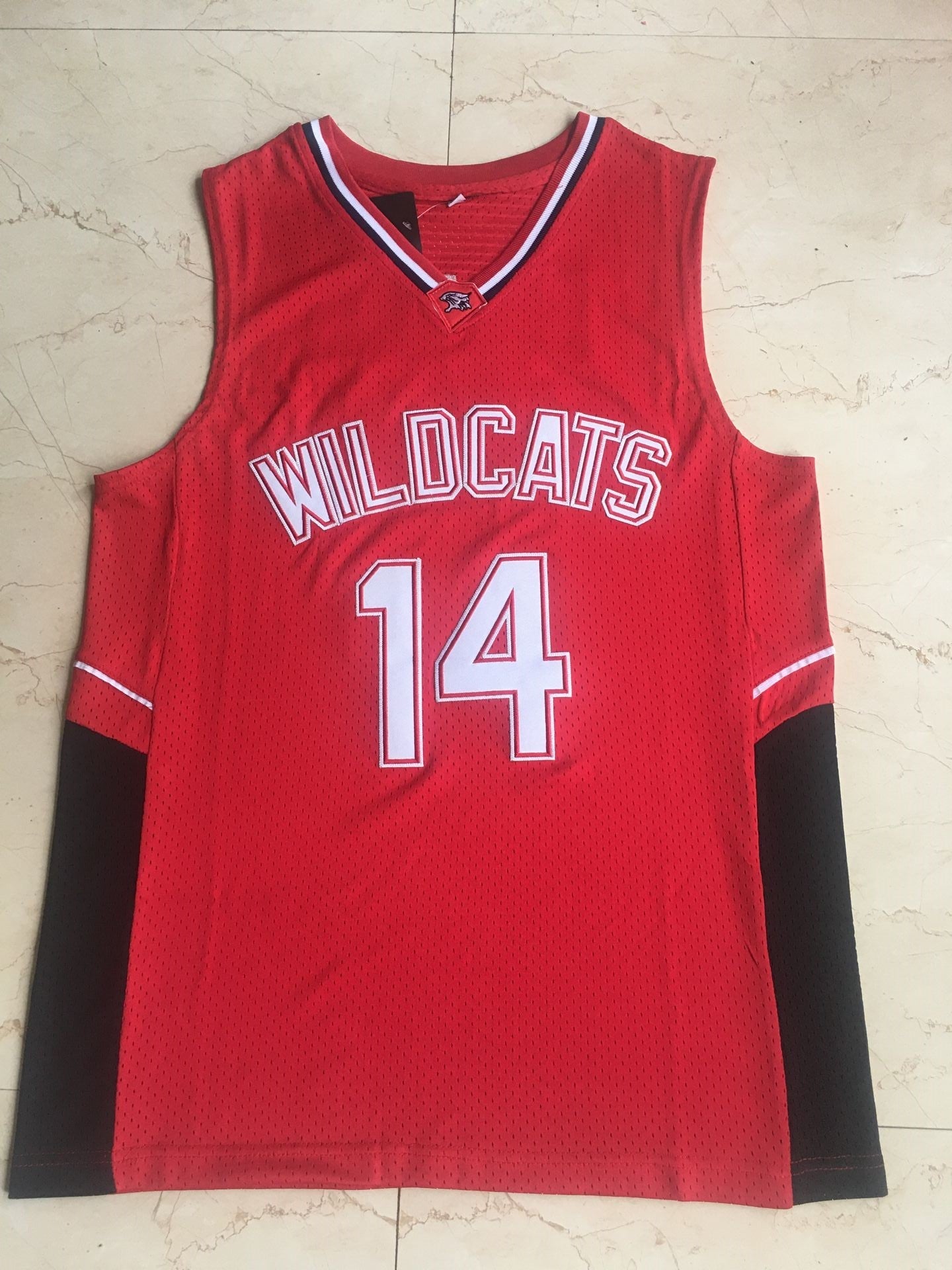 Wildcats #14 Bolton Basketball Jersey Red