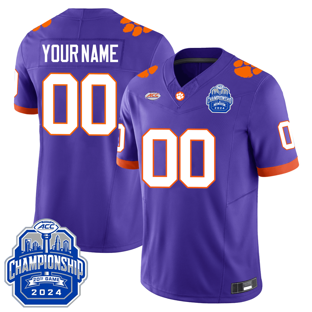 Men Clemson Tigers 24/25 Jersey - ACC Championship Patch