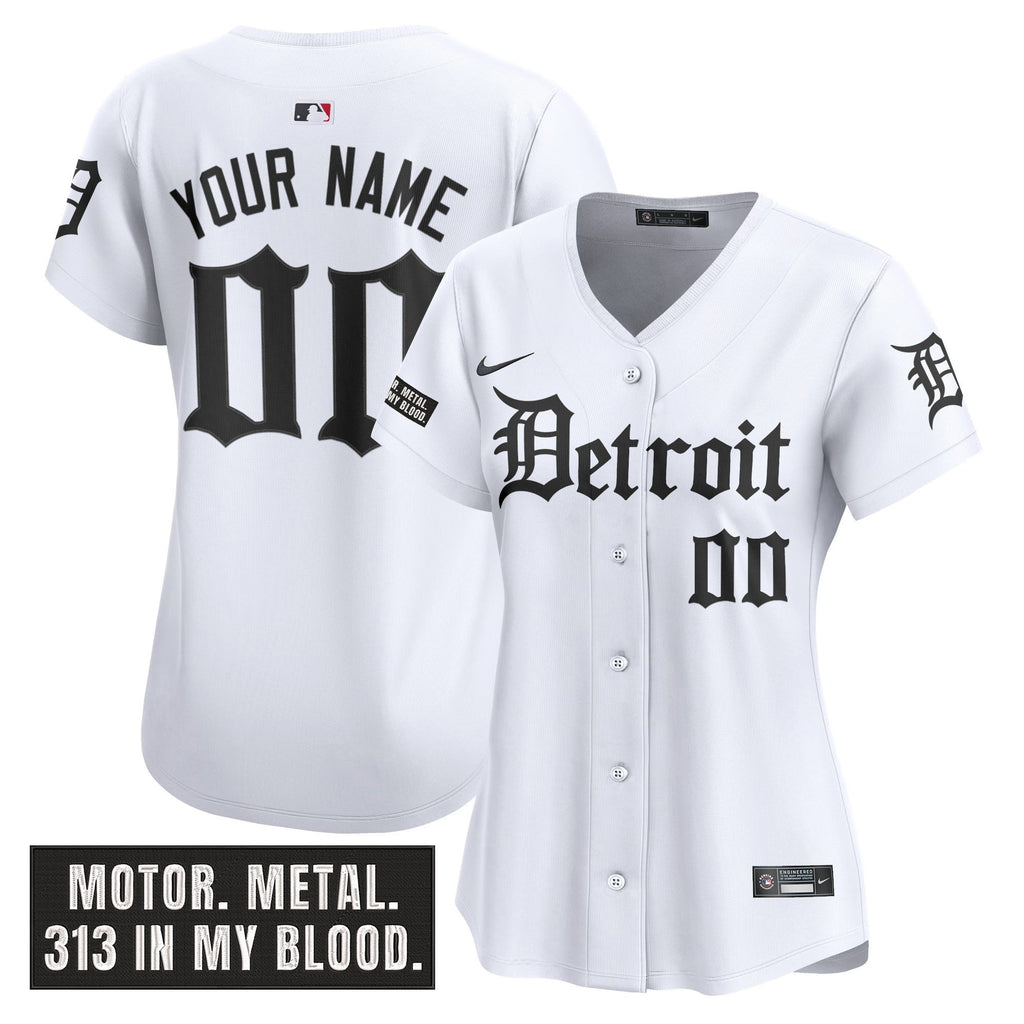 Detroit Tigers Custom Jersey All Stitched