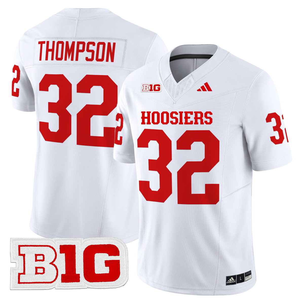 Anthony Thompson Jersey #32 Indiana Hoosiers 2025 Limited Stitched White