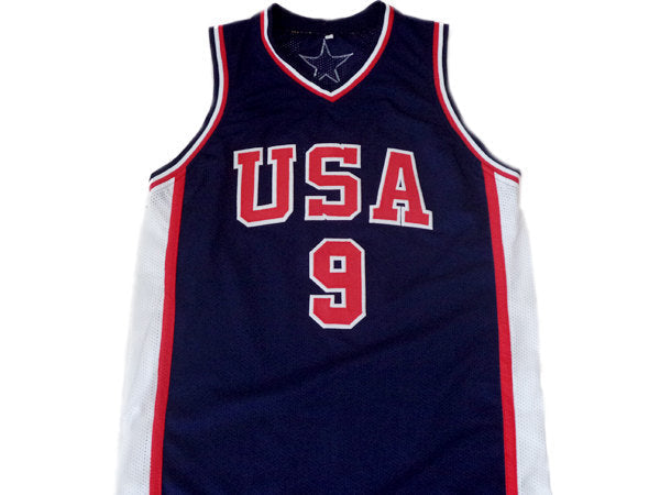 Vince Carter Jersey #9 Team USA BasketBall Navy Blue