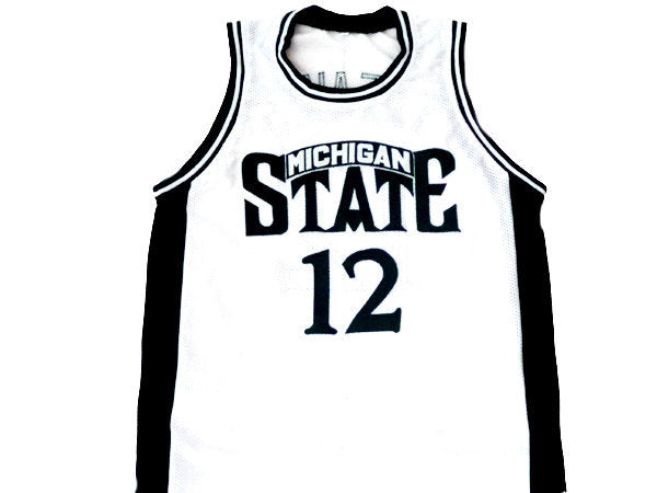 Mateen Cleaves Jersey #12 Michigan State Basketball White